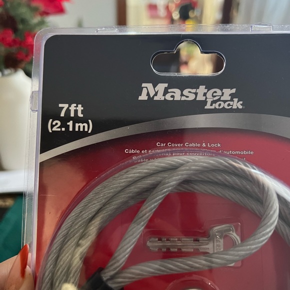 Master Lock Car Cover Cable and Lock - Picture 4 of 5